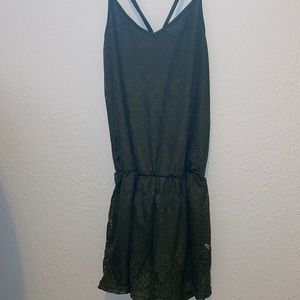 Dark green romper